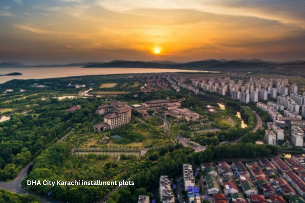 DHA City Karachi installment plots