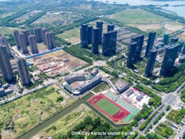 DHA City Karachi sector 3 plots
