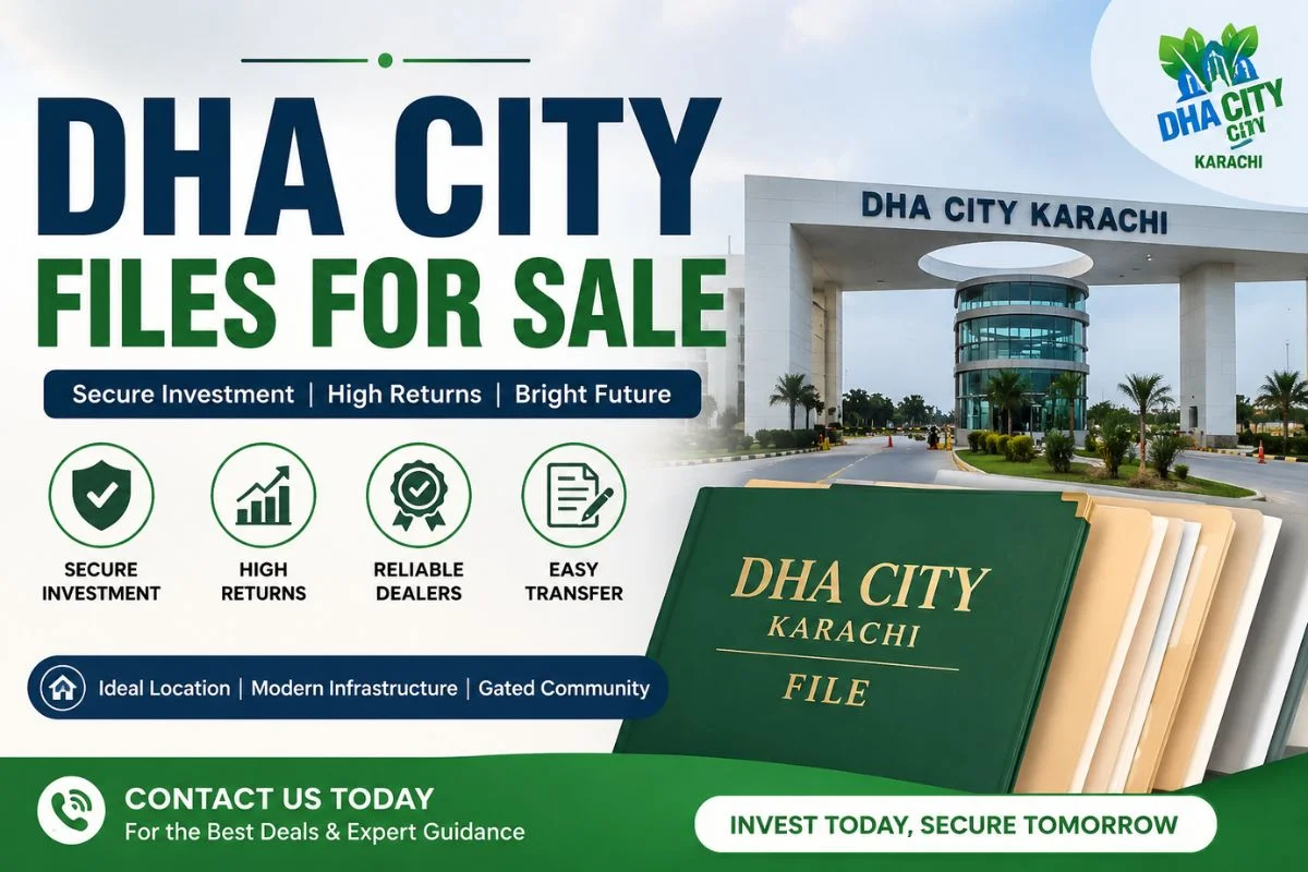 DHA City files for sale