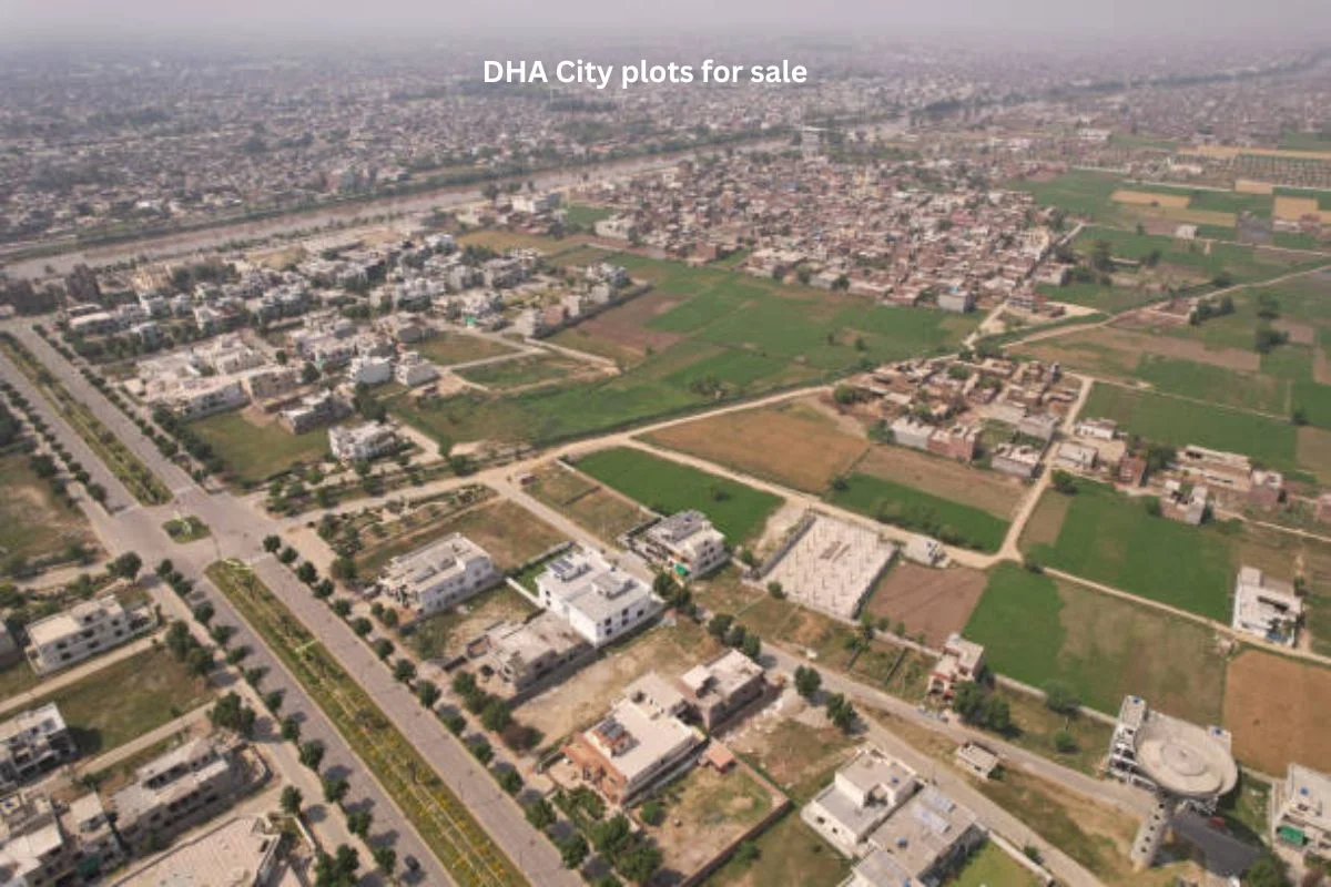 DHA City plots for sale